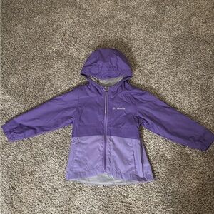 Columbia Kids Purple Raincoat